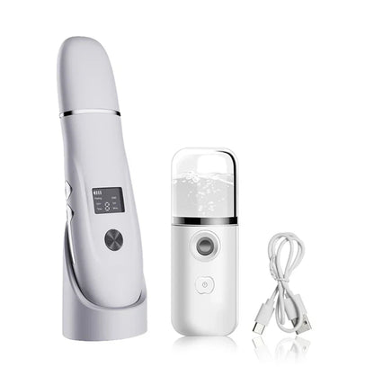 Facial Care Shovel Blackhead Remover Cutin Dead Skin Deep Cleansing Ultrasonic Pore Scrubber
