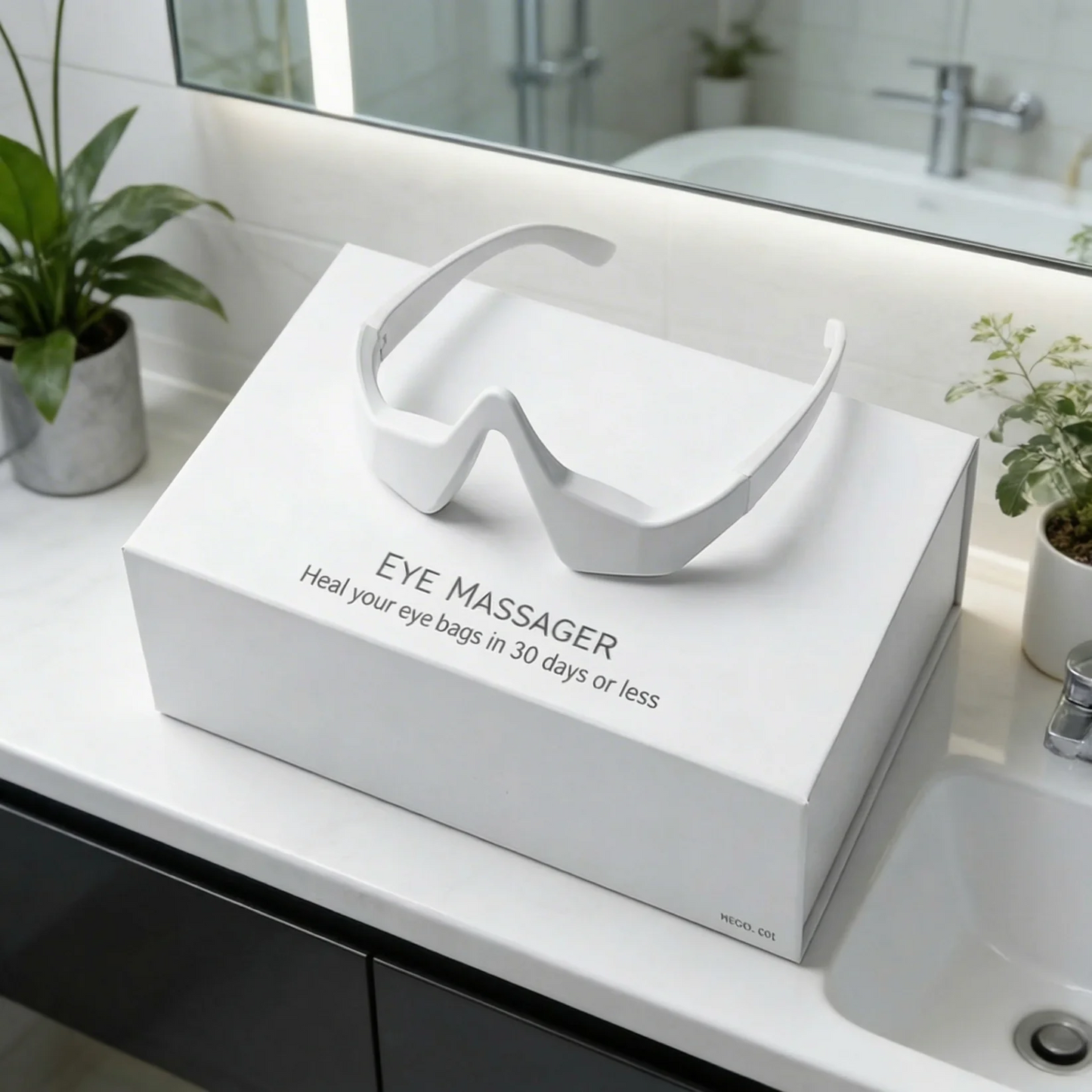 Red Light Therapy & Microcurrent Eye Care Glasses – Anti-Aging Under-Eye Rejuvenation Device